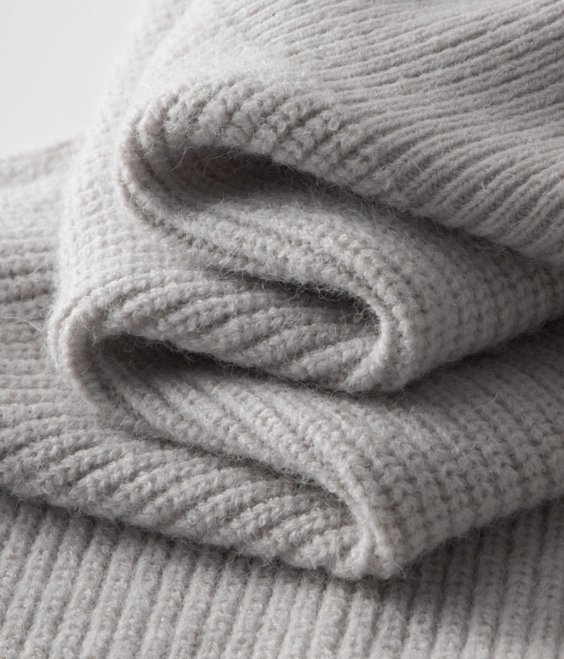 100% Merino Wool ZIPPED CARDIGAN