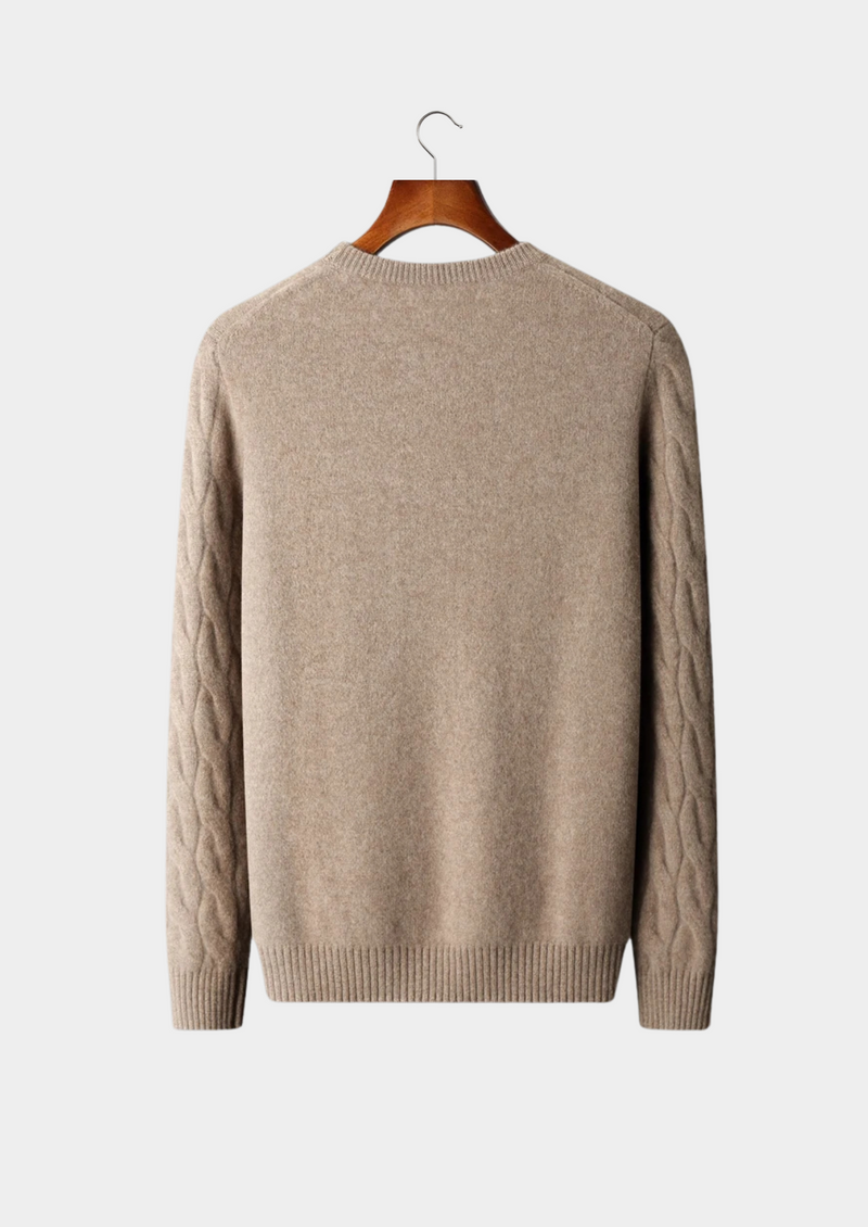NOBA WOOL CABLE CREWNECK