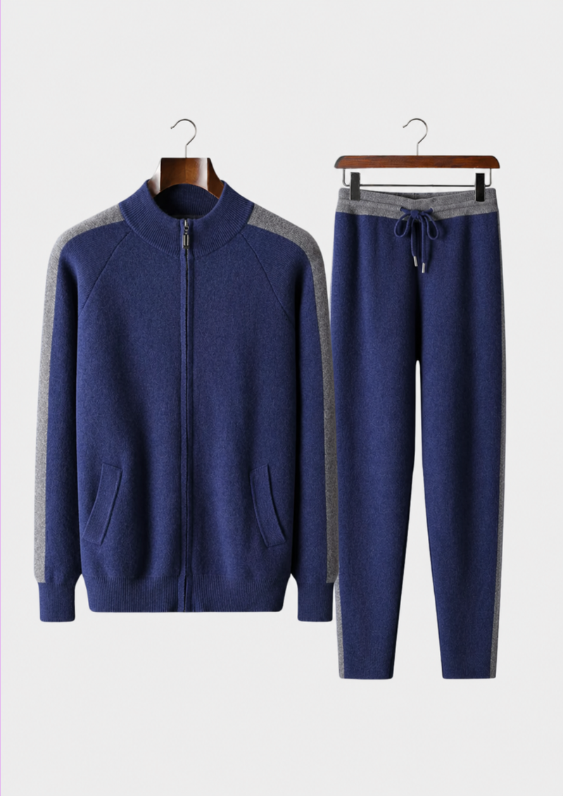 100% CASHMERE LEISURE TRACKSUIT