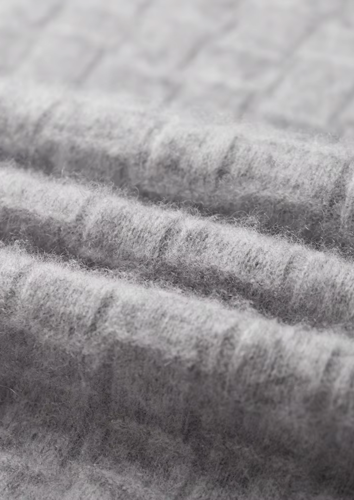 NOBA WOOL TEXTURED MOCKNECK