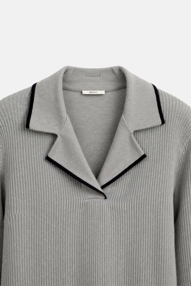 Gray Label Neck Sweater