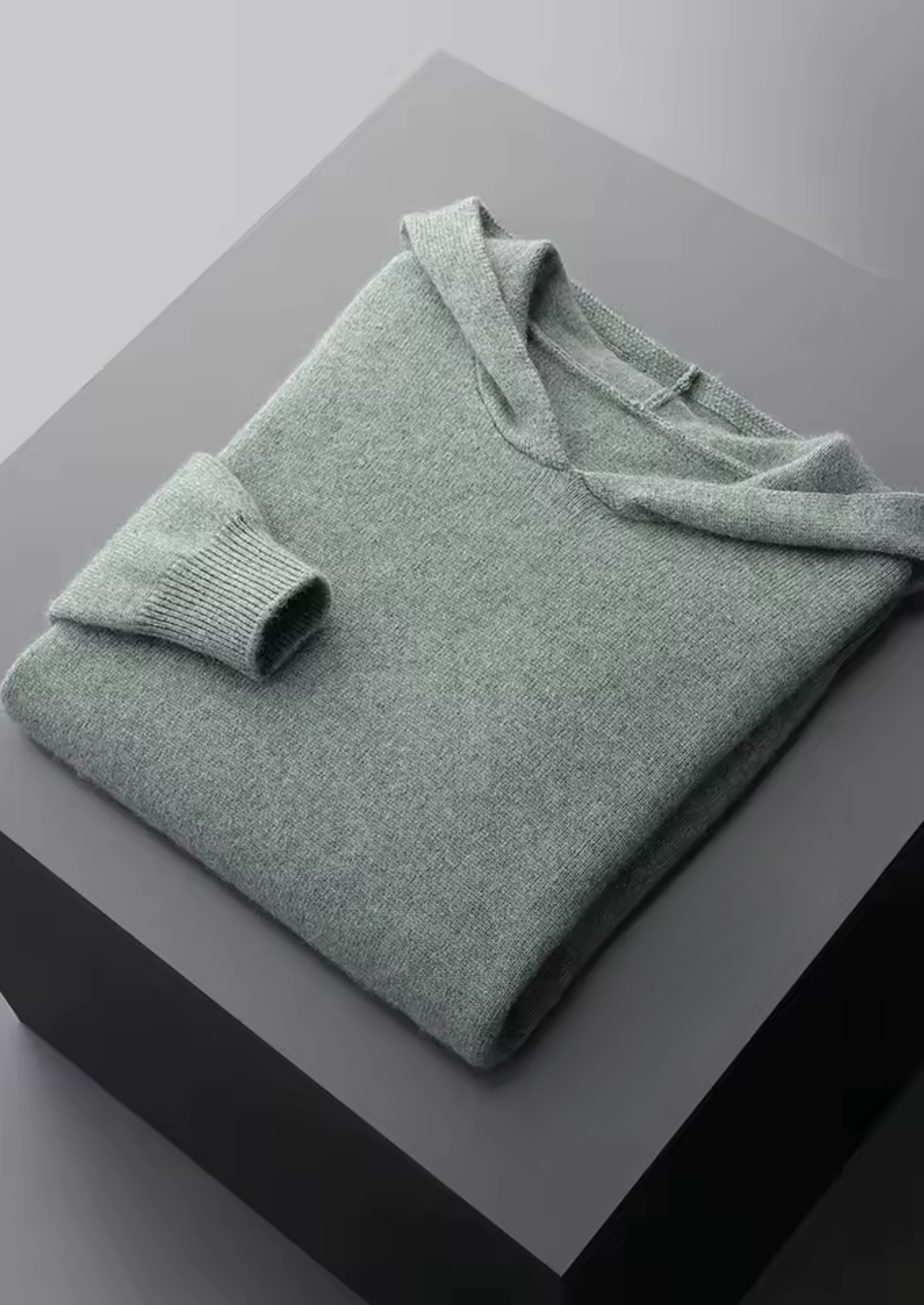 100% CASHMERE ESSENTIAL HOODIE