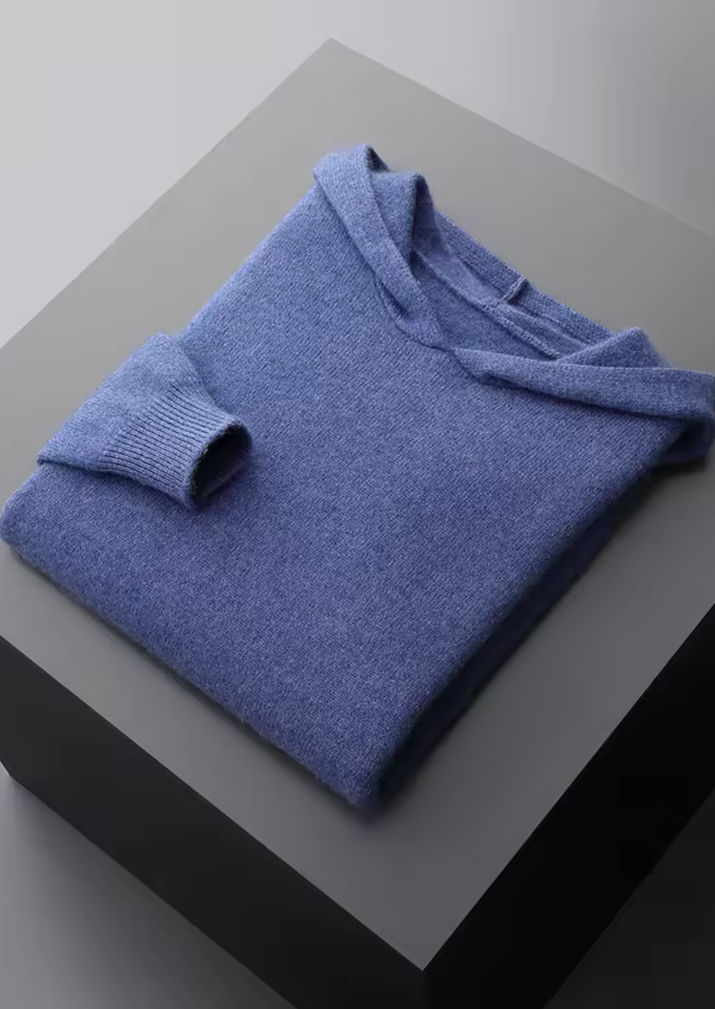 100% CASHMERE ESSENTIAL HOODIE