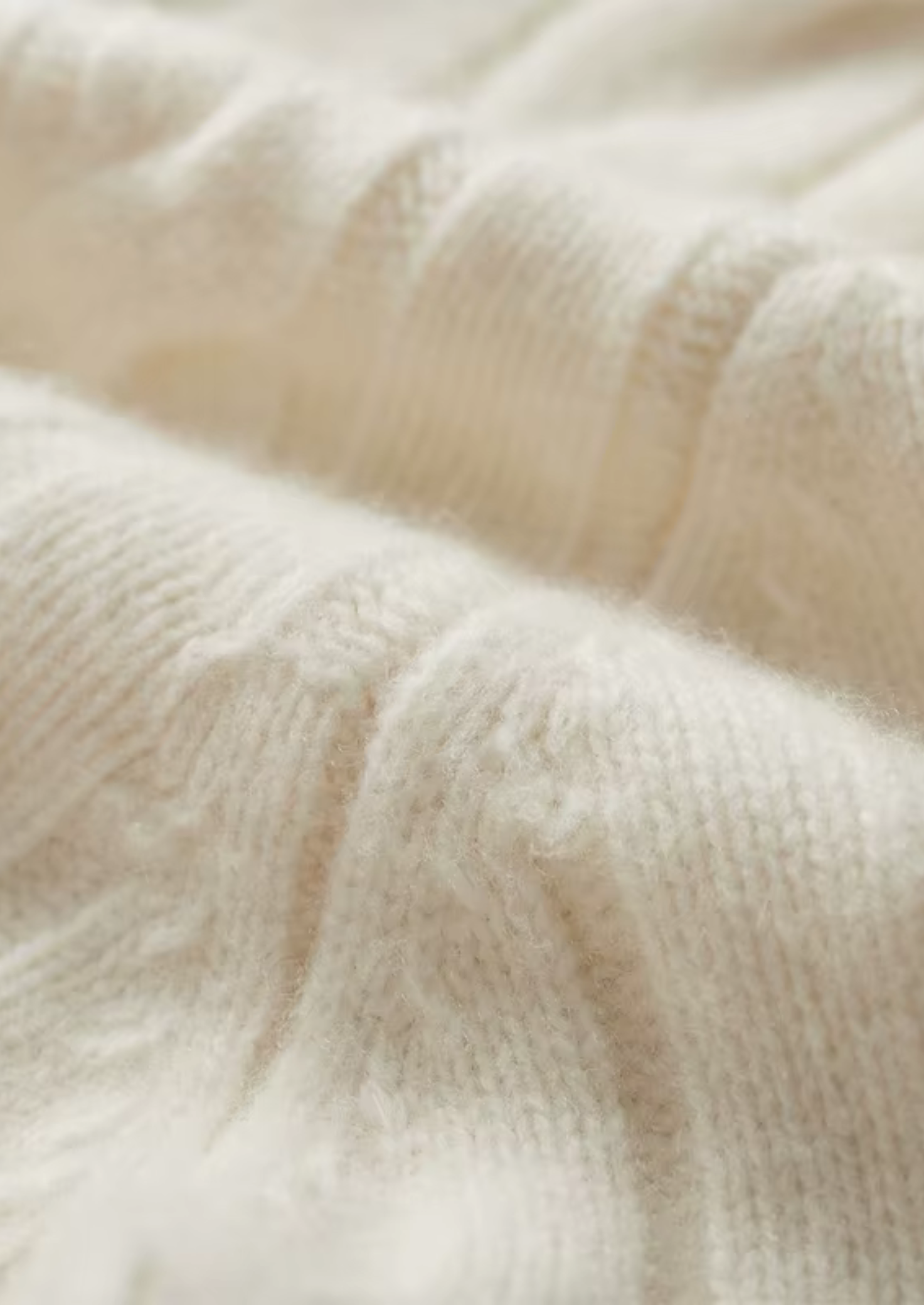 NOBA WOOL DUAL-ZIP CABLE CARDIGAN