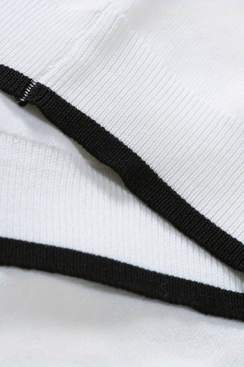 NOBA Knitted Quarter Zip Golf Polo