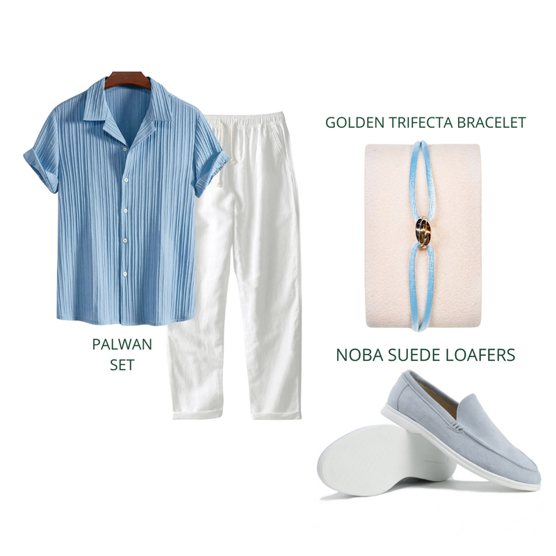 NOBA 4 piece set- Light Blue