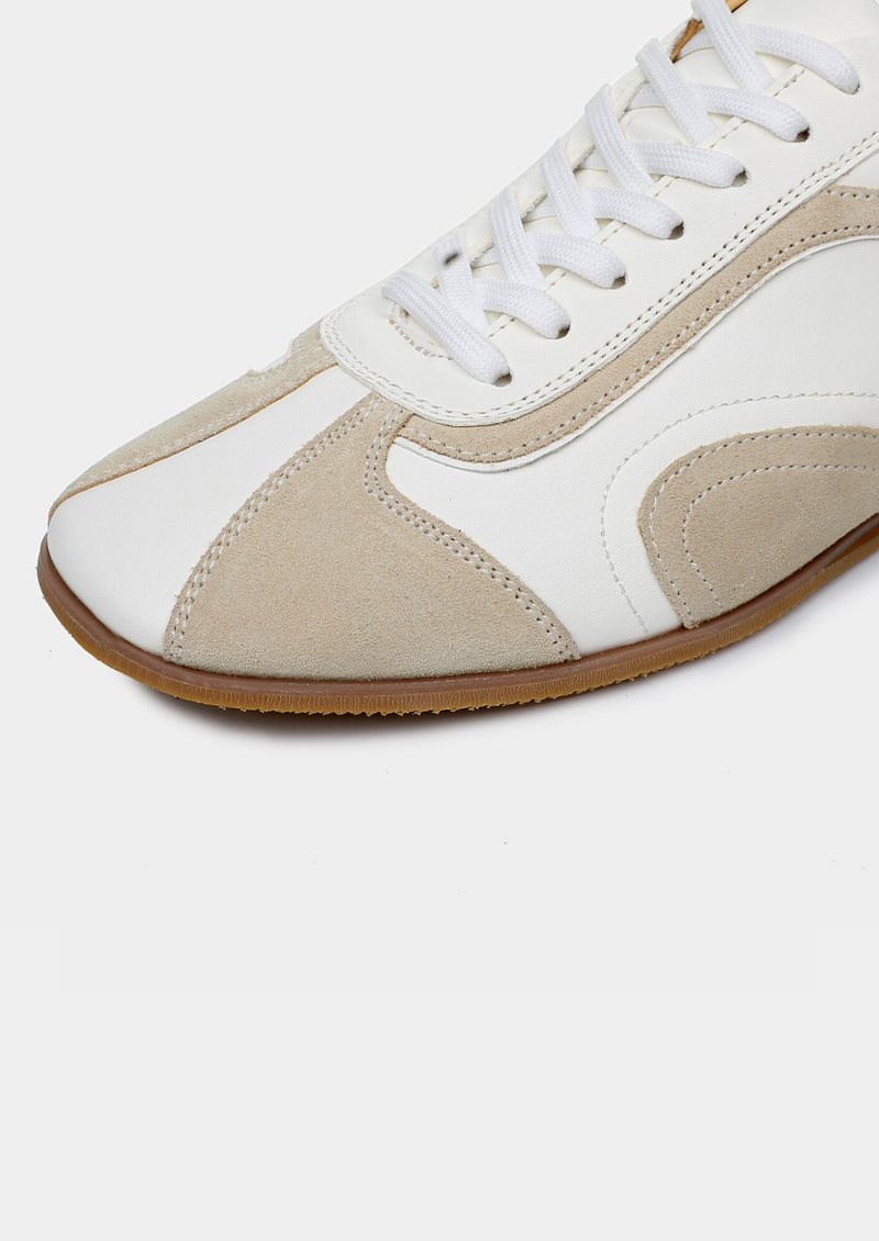 Retro Hybrid Suede Leather Runner