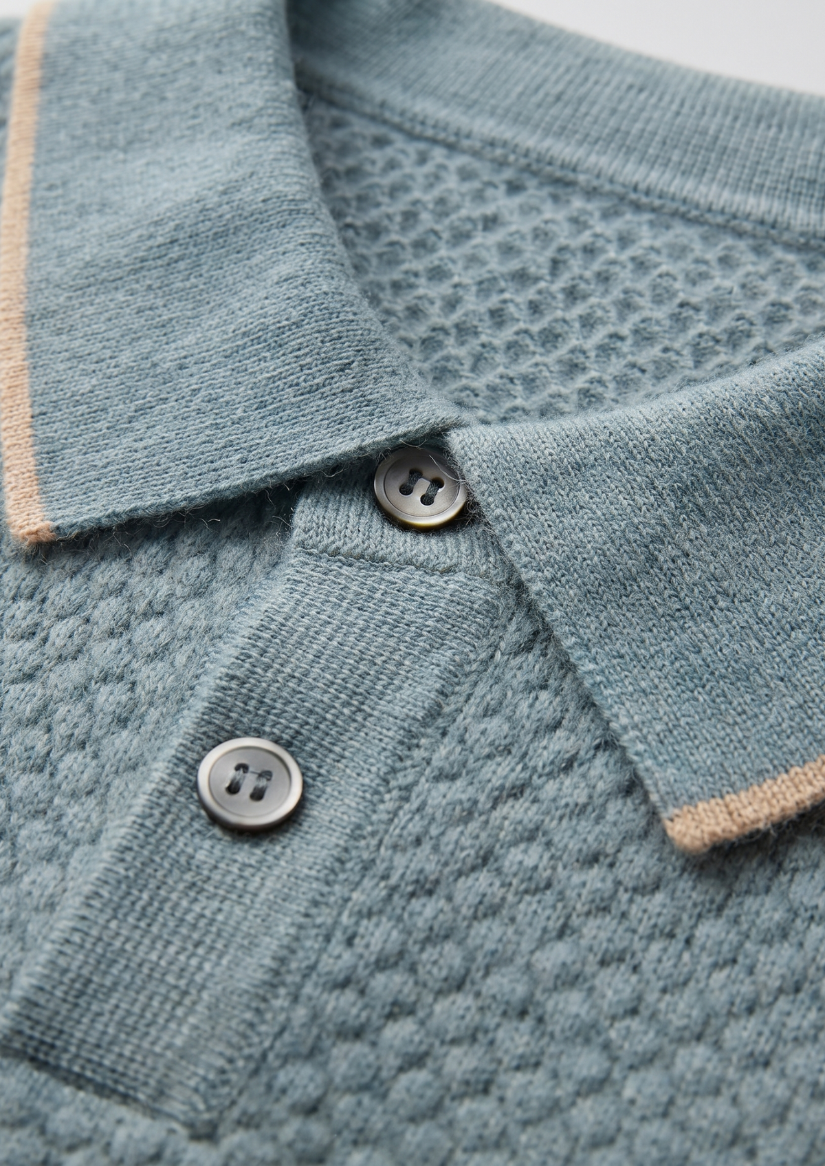 100% CASHMERE Classic Polo Shirt