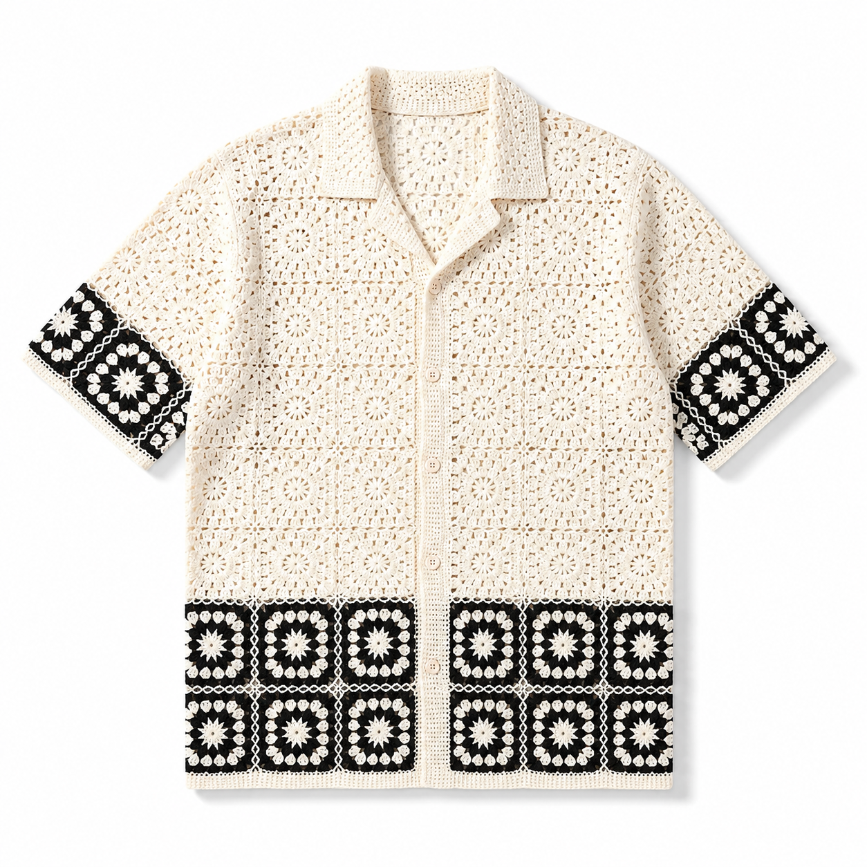 NOBA - Knitted Button Shirt