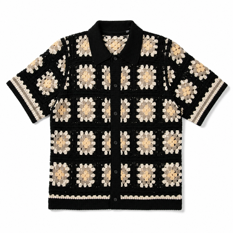 Sicily - Knitted Button Shirt