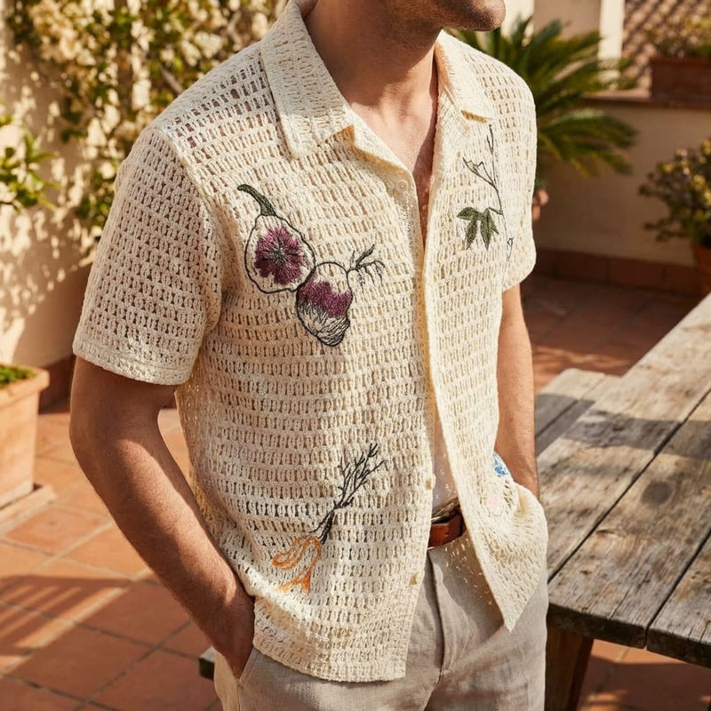 Zanzibar - Knitted Button Shirt