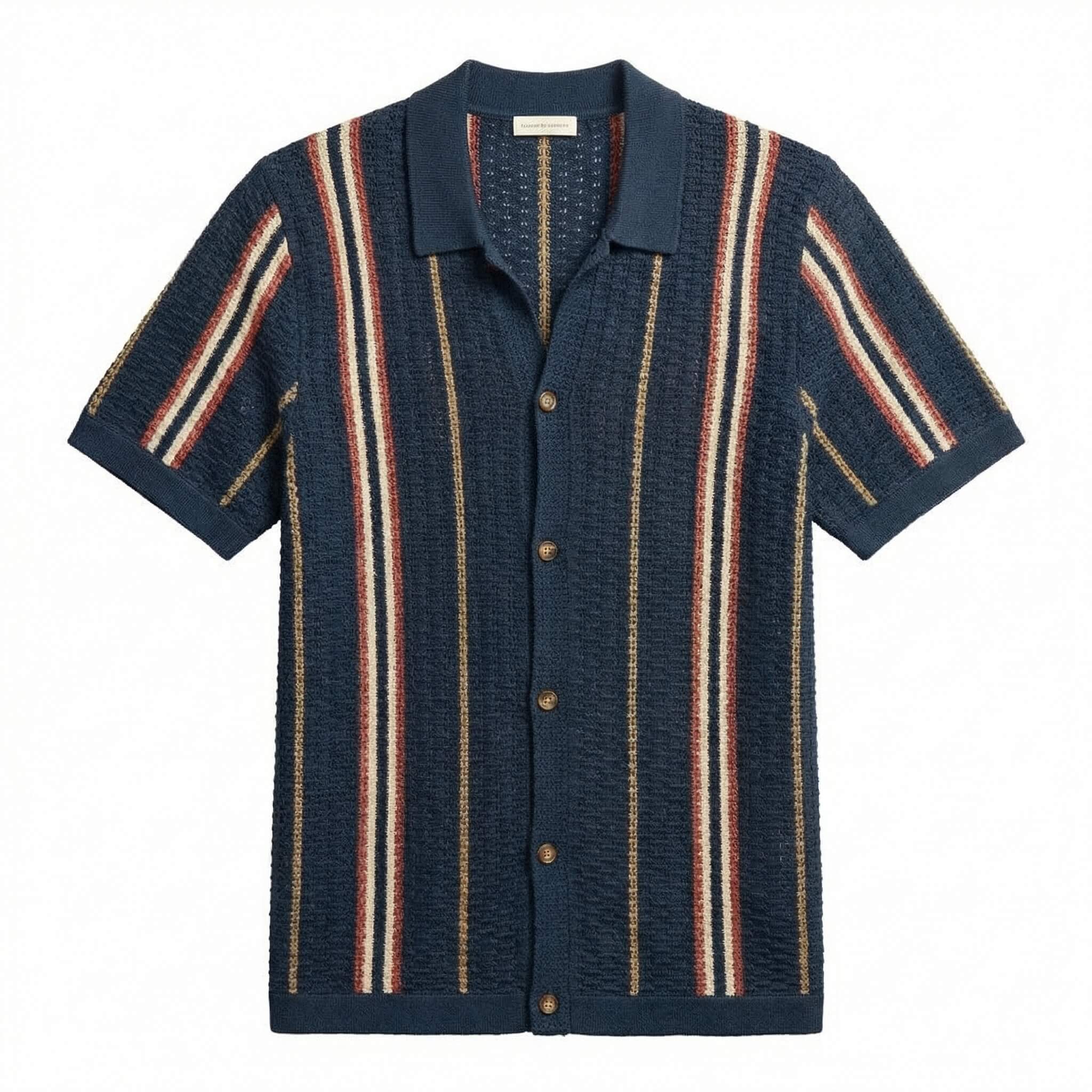 Riviera - Knitted Button Shirt