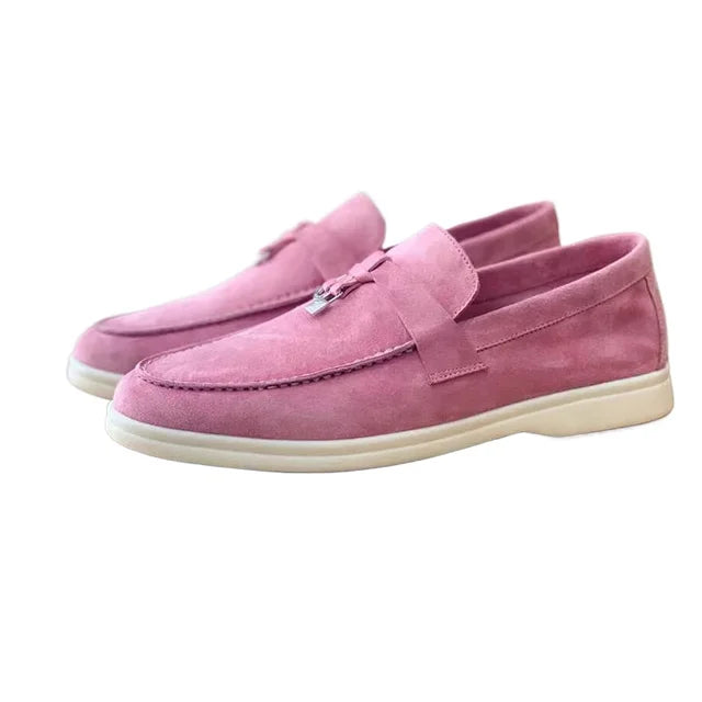 NOBA - Suede Lady Loafers