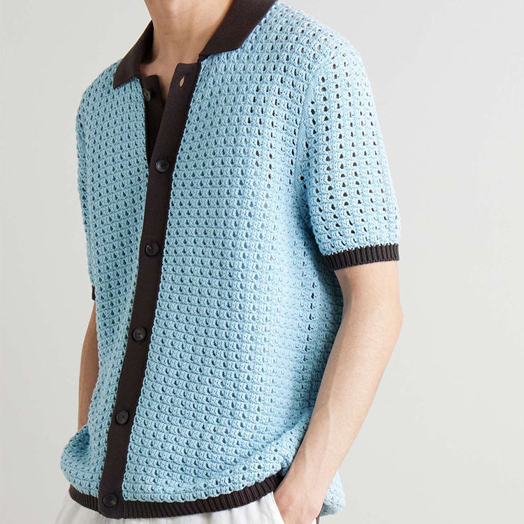 Phuket - Knitted Button Shirt