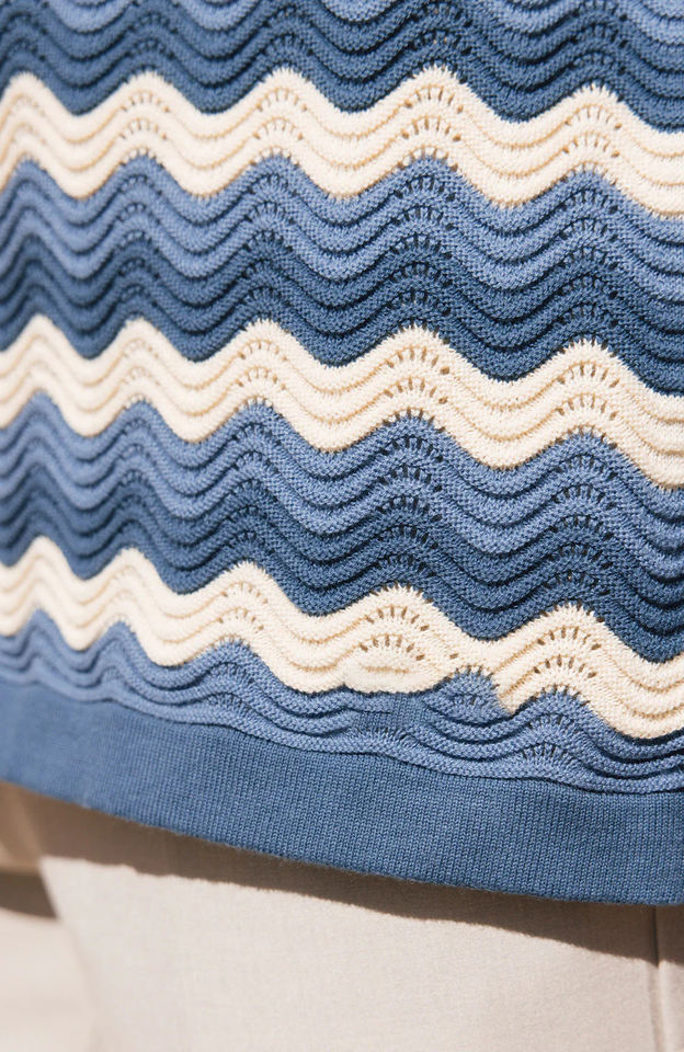 Mykonos - Knitted Button Shirt