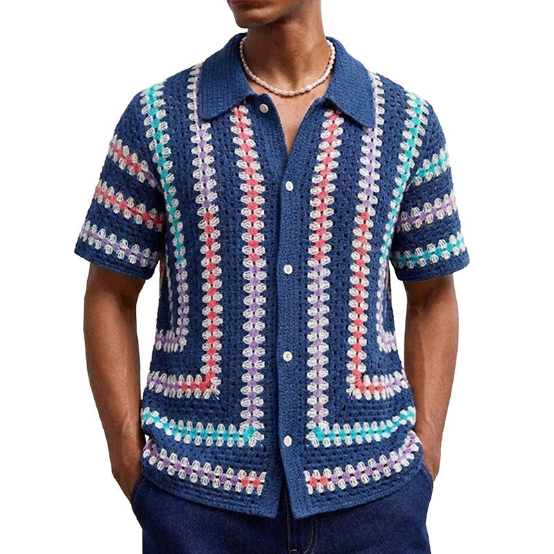 Zakynthos - Knitted Button Shirt