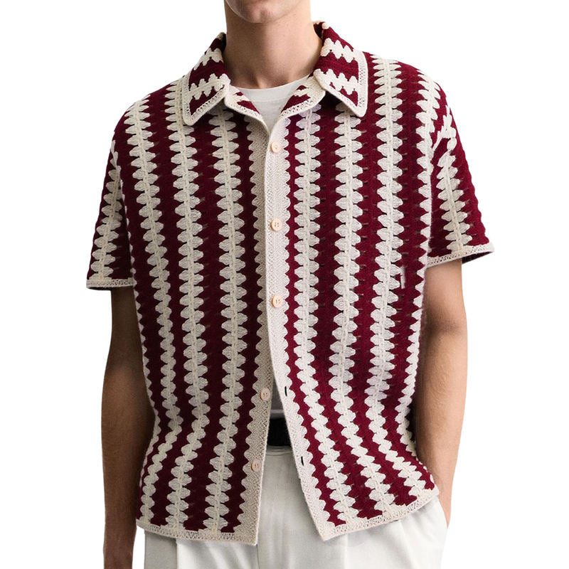 Bora Bora - Knitted Button Shirt