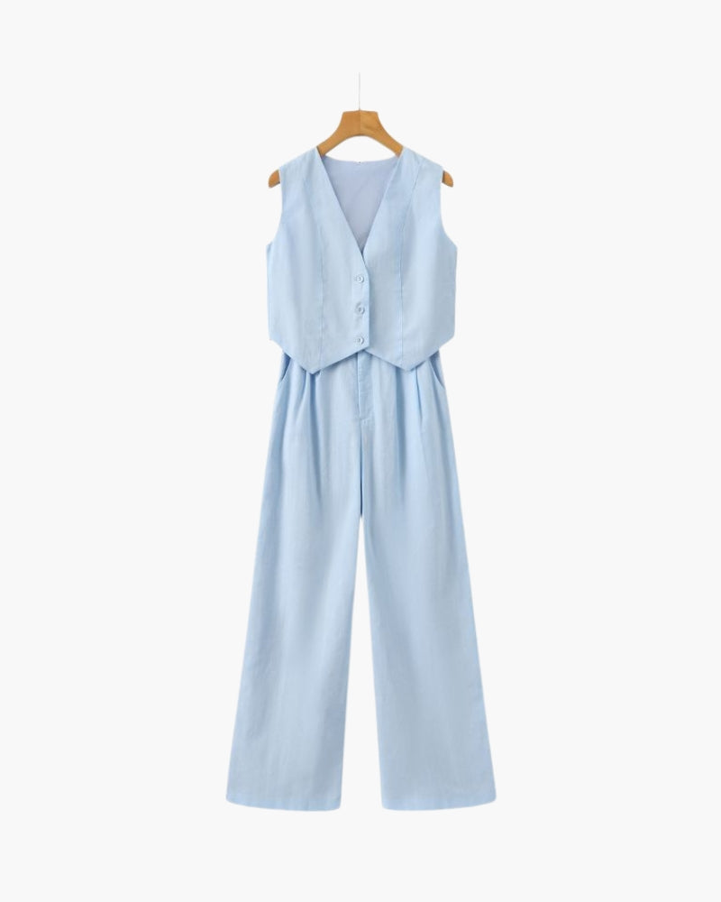 Linen Two-piece Set