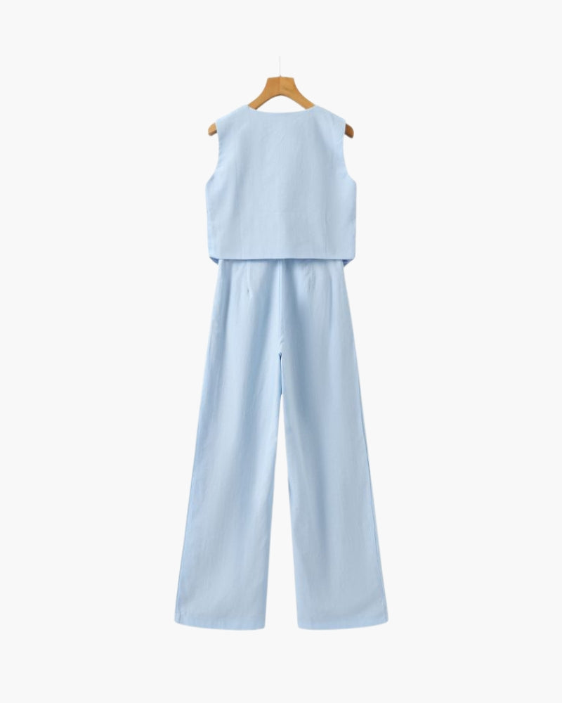 Linen Two-piece Set