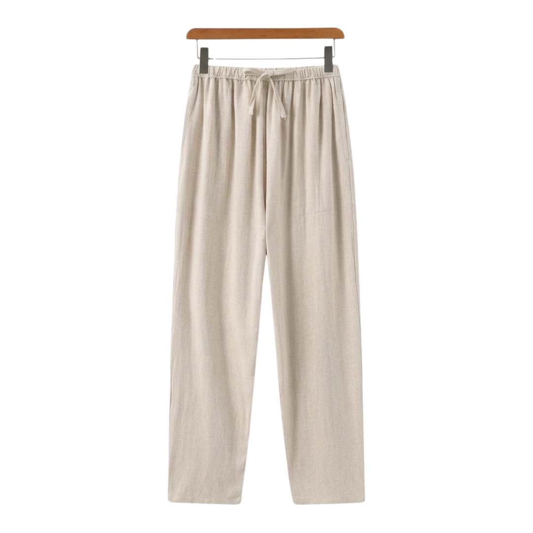 Fez - Linen Pantalon (Oversized Fit)