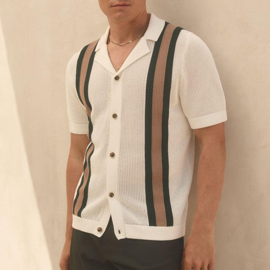 Havanna - Knitted Button Shirt