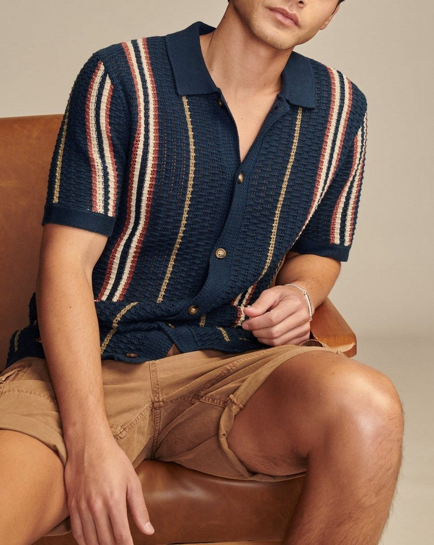 Riviera - Knitted Button Shirt