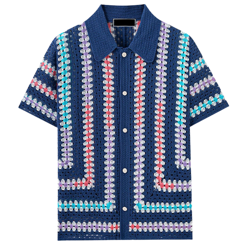 Zakynthos - Knitted Button Shirt