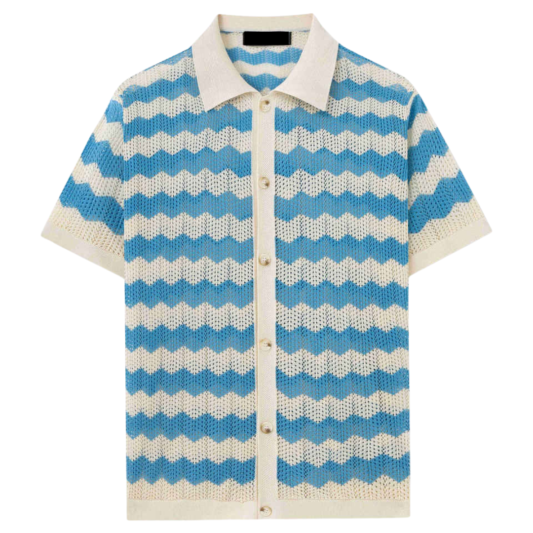 Capri - Knitted Button Shirt