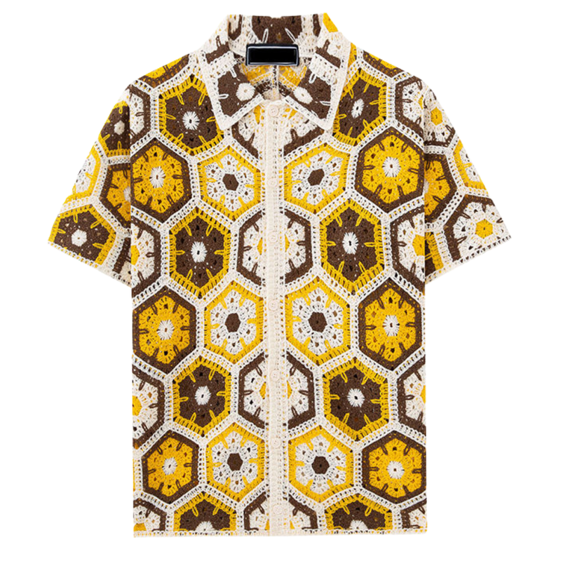 Mauritius - Knitted Button Shirt