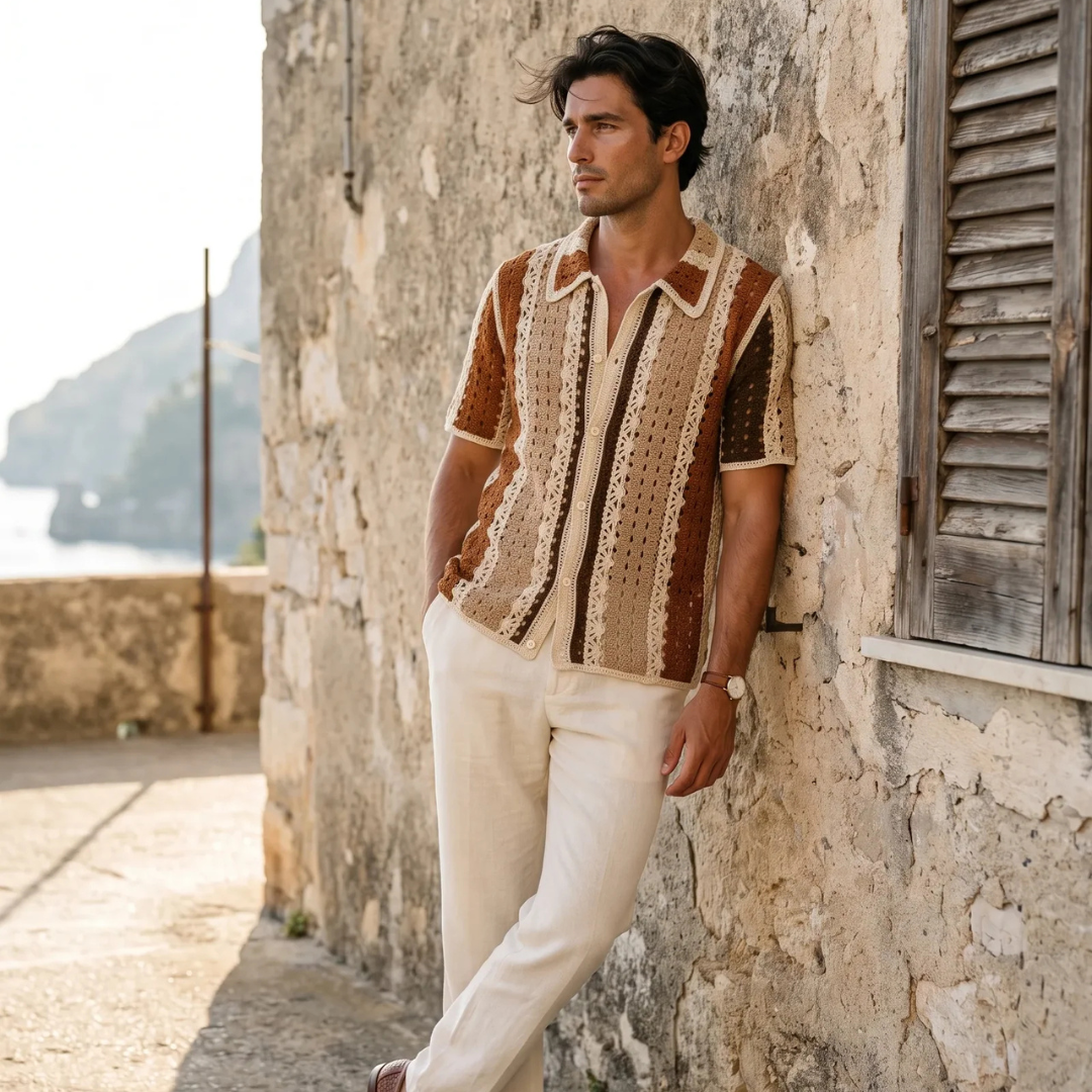 Boracay - Knitted Button Shirt