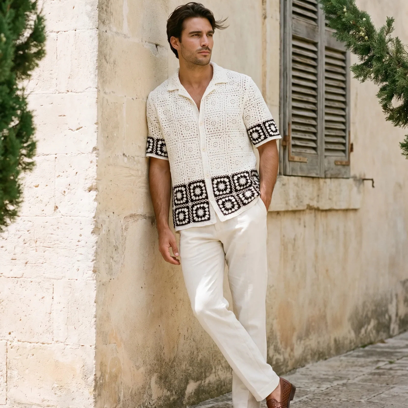 NOBA - Knitted Button Shirt
