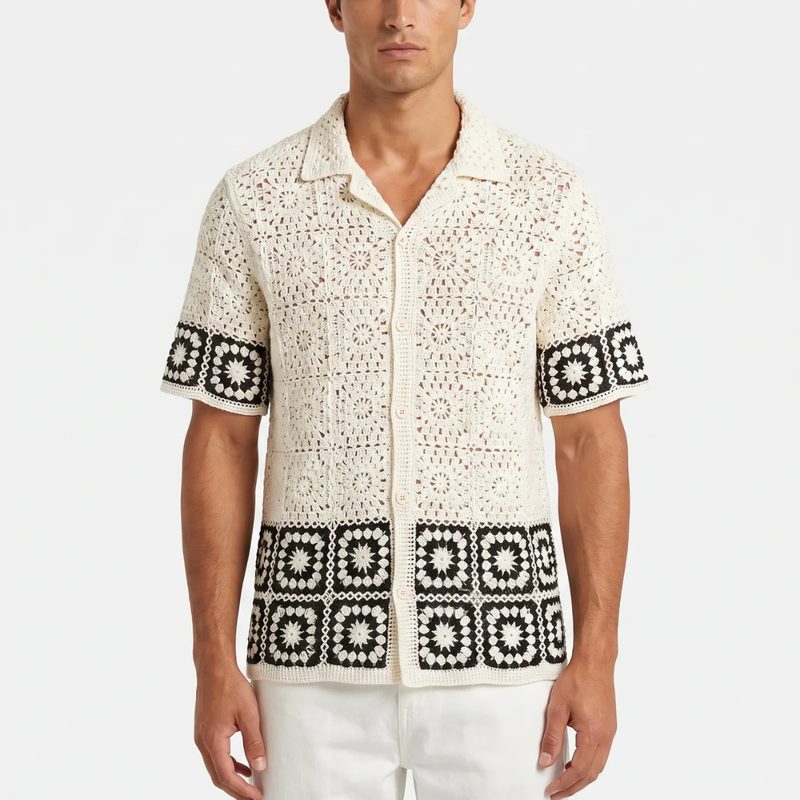 NOBA - Knitted Button Shirt