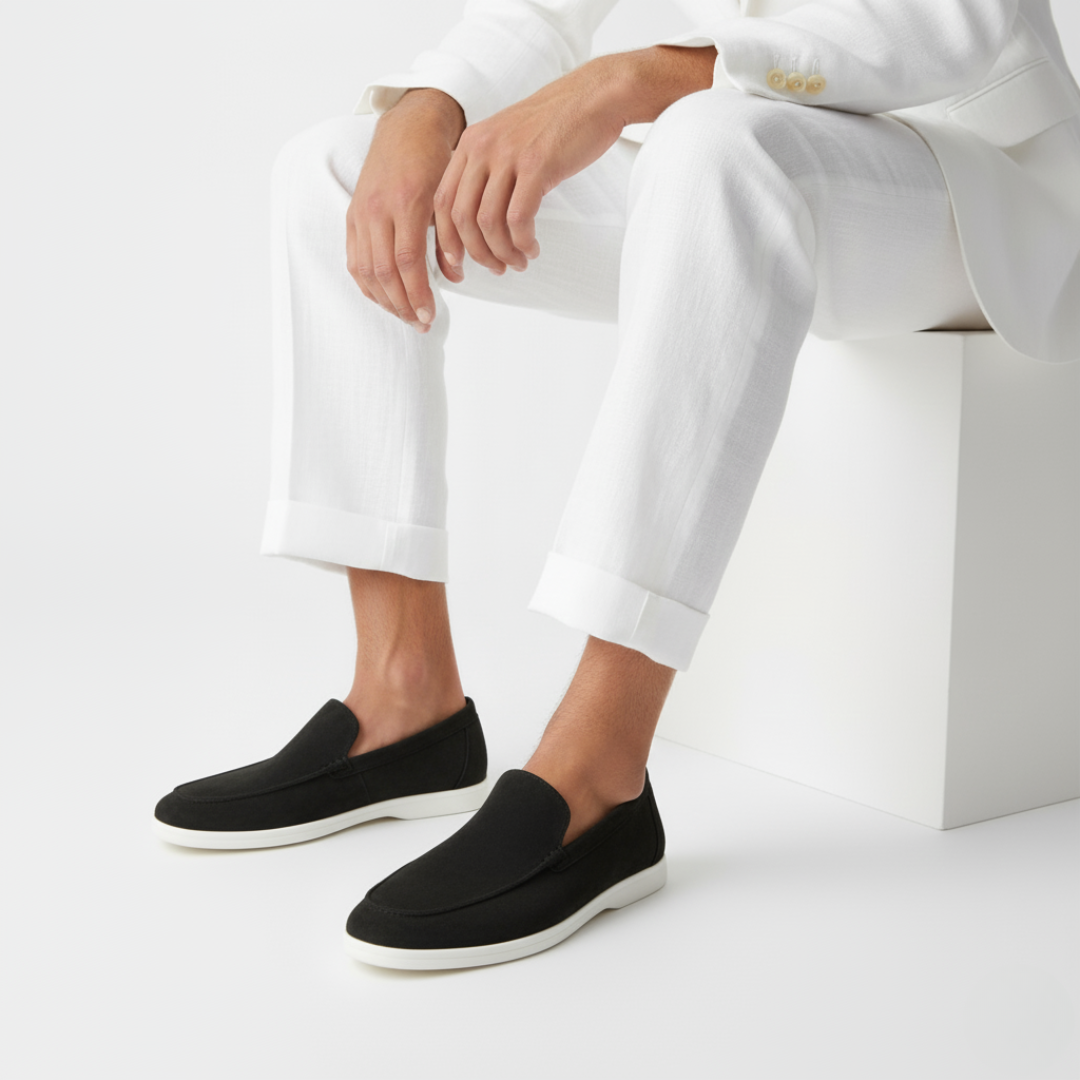 NOBA Suede Loafers
