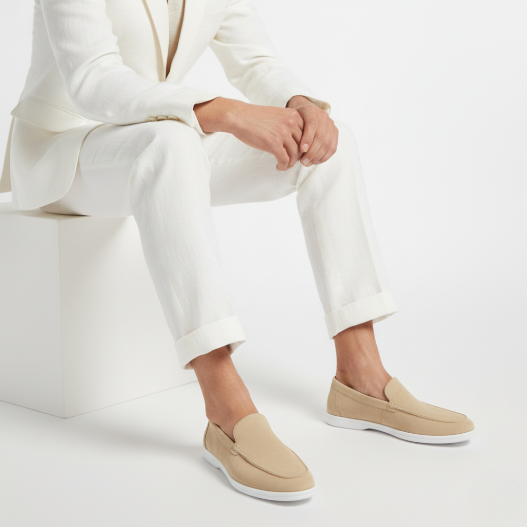 NOBA Suede Loafers