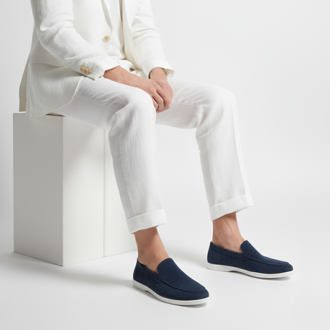 NOBA Suede Loafers