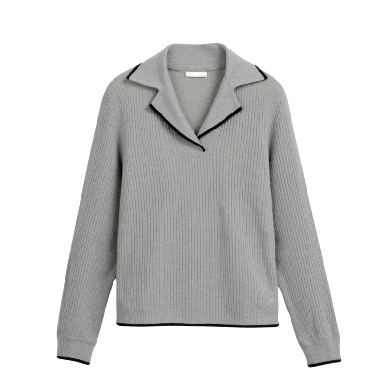 Gray Label Neck Sweater