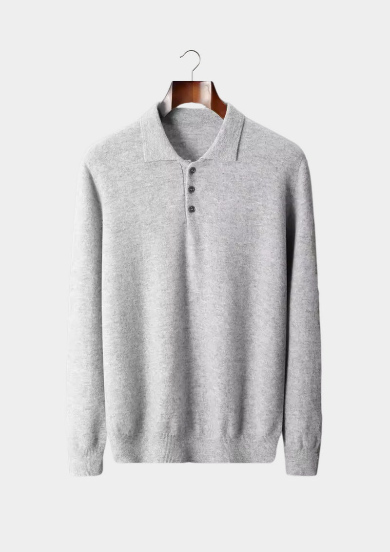 NOBA WOOL CLASSIC SWEATER POLO