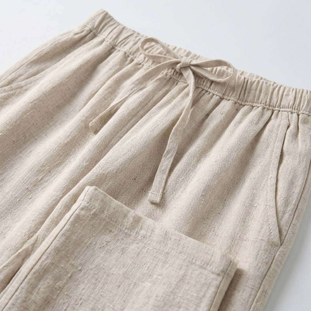 Fez - Linen Pantalon (Oversized Fit)