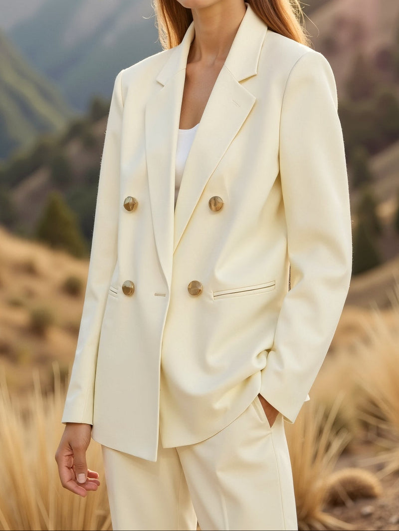 Double Breasted Elegant Blazer