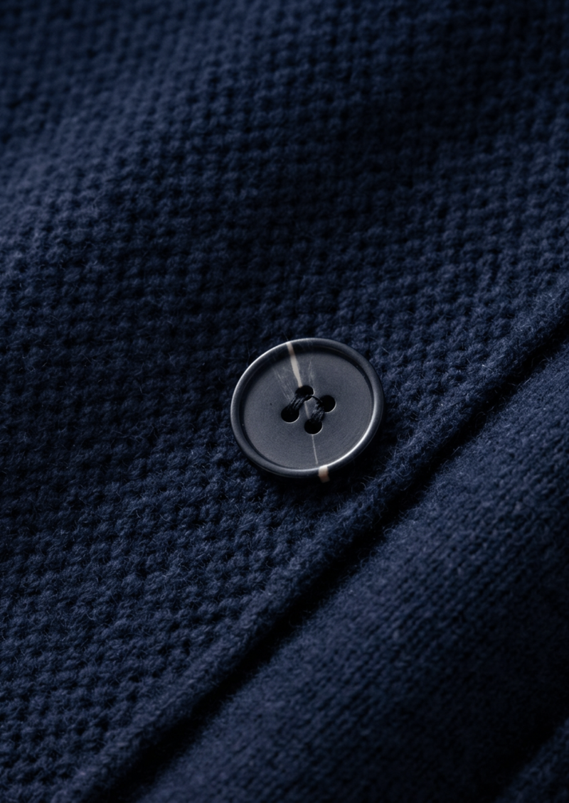 100% CASHMERE BUTTON OVERSHIRT