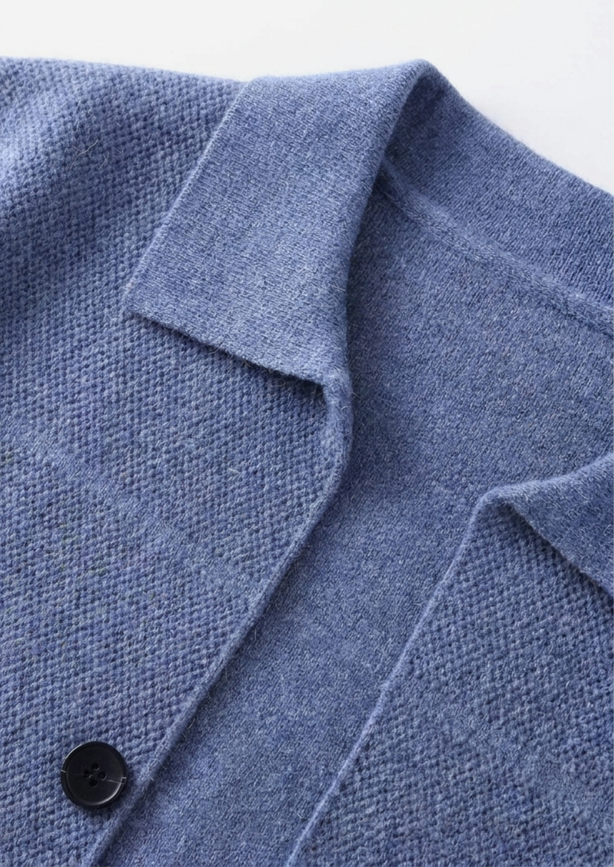 100% CASHMERE BUTTON OVERSHIRT