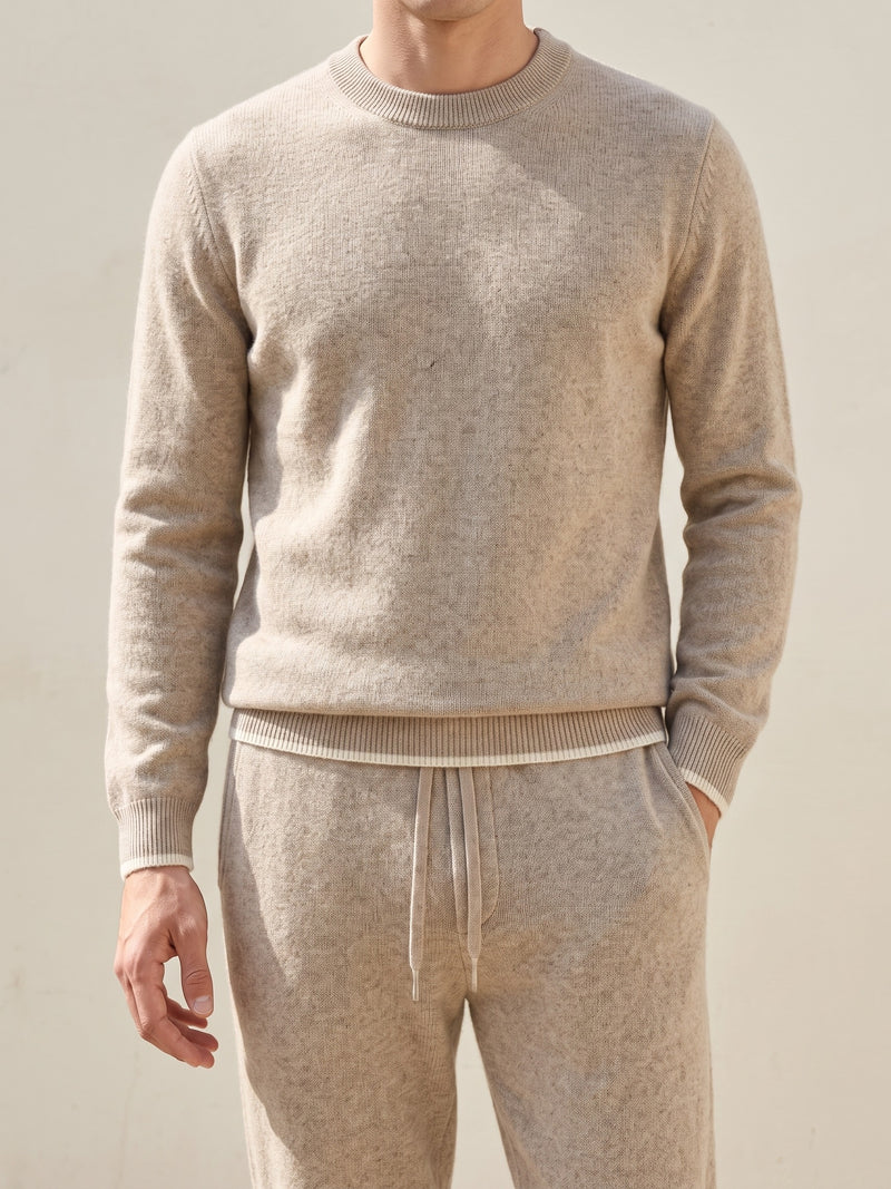 100% Cashmere Performance Wear – Camel lifestyle