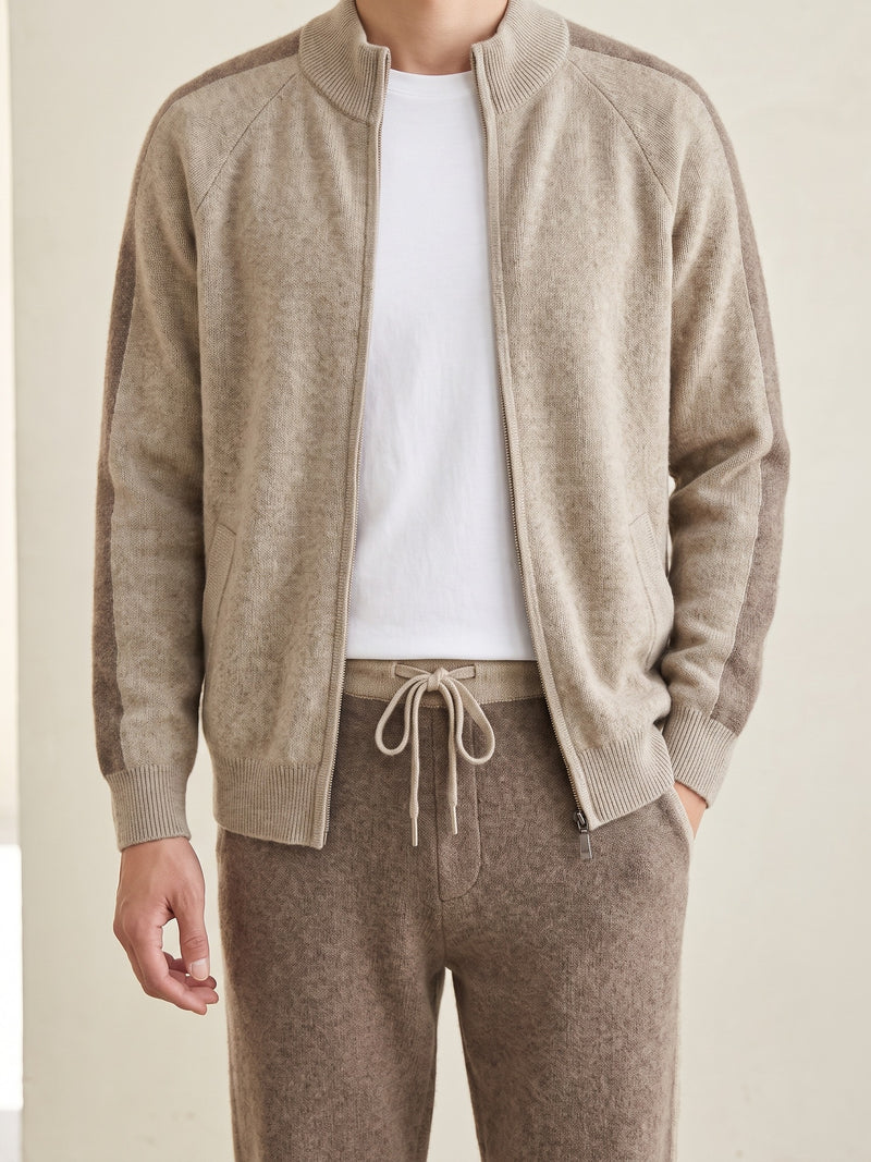 100% Cashmere Performance Wear V2 – Camel lifestyle