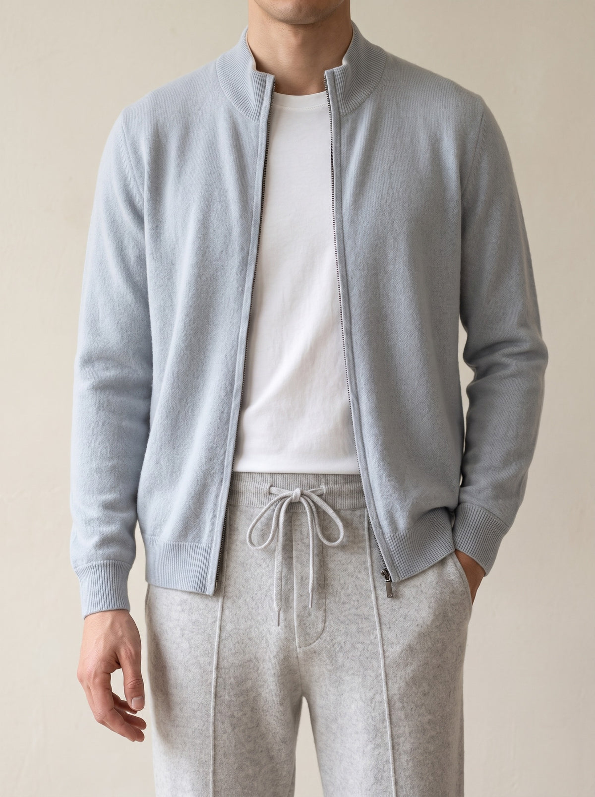 100% Merino Wool Armand Tracksuit lifestyle