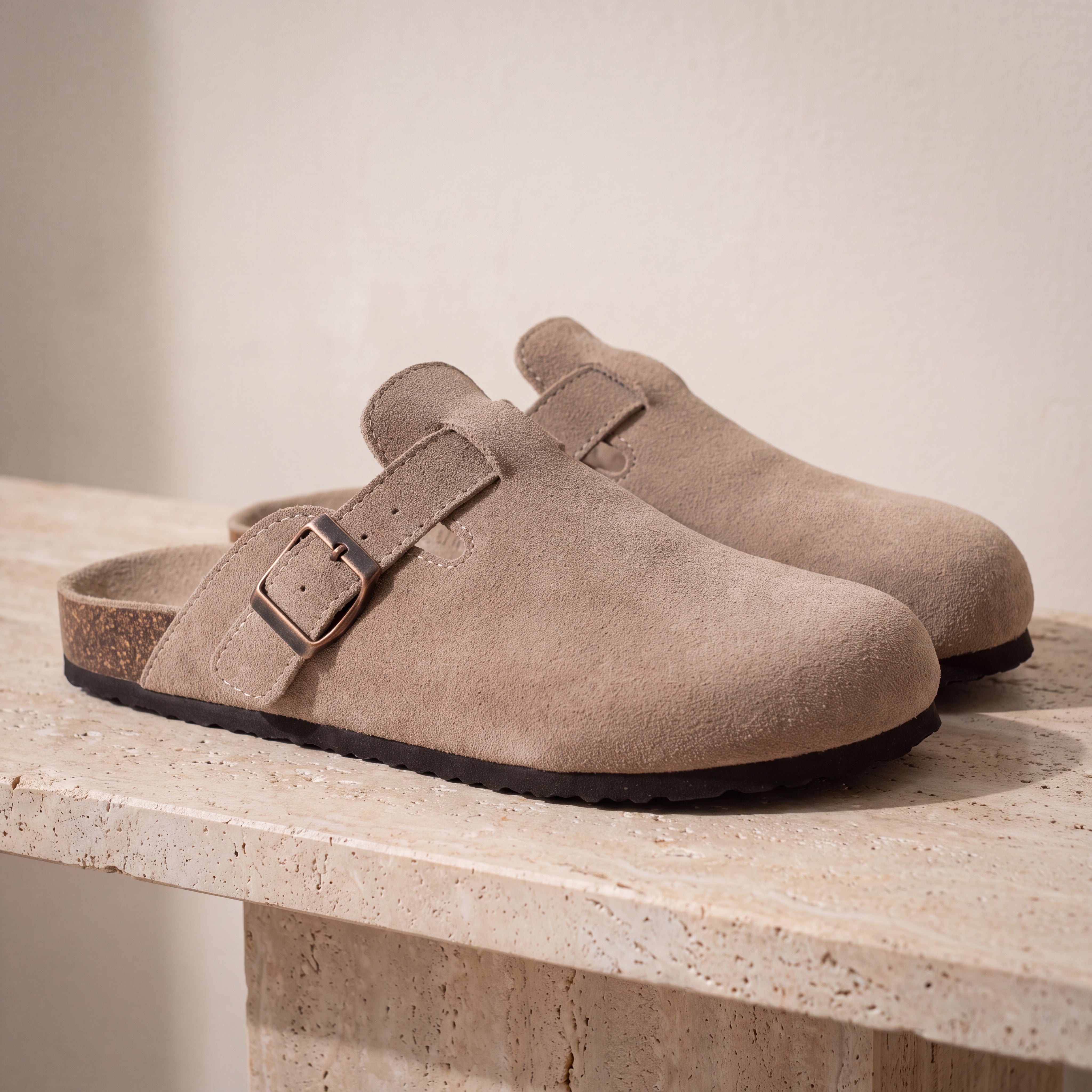 NOBA Suede Clogs lifestyle