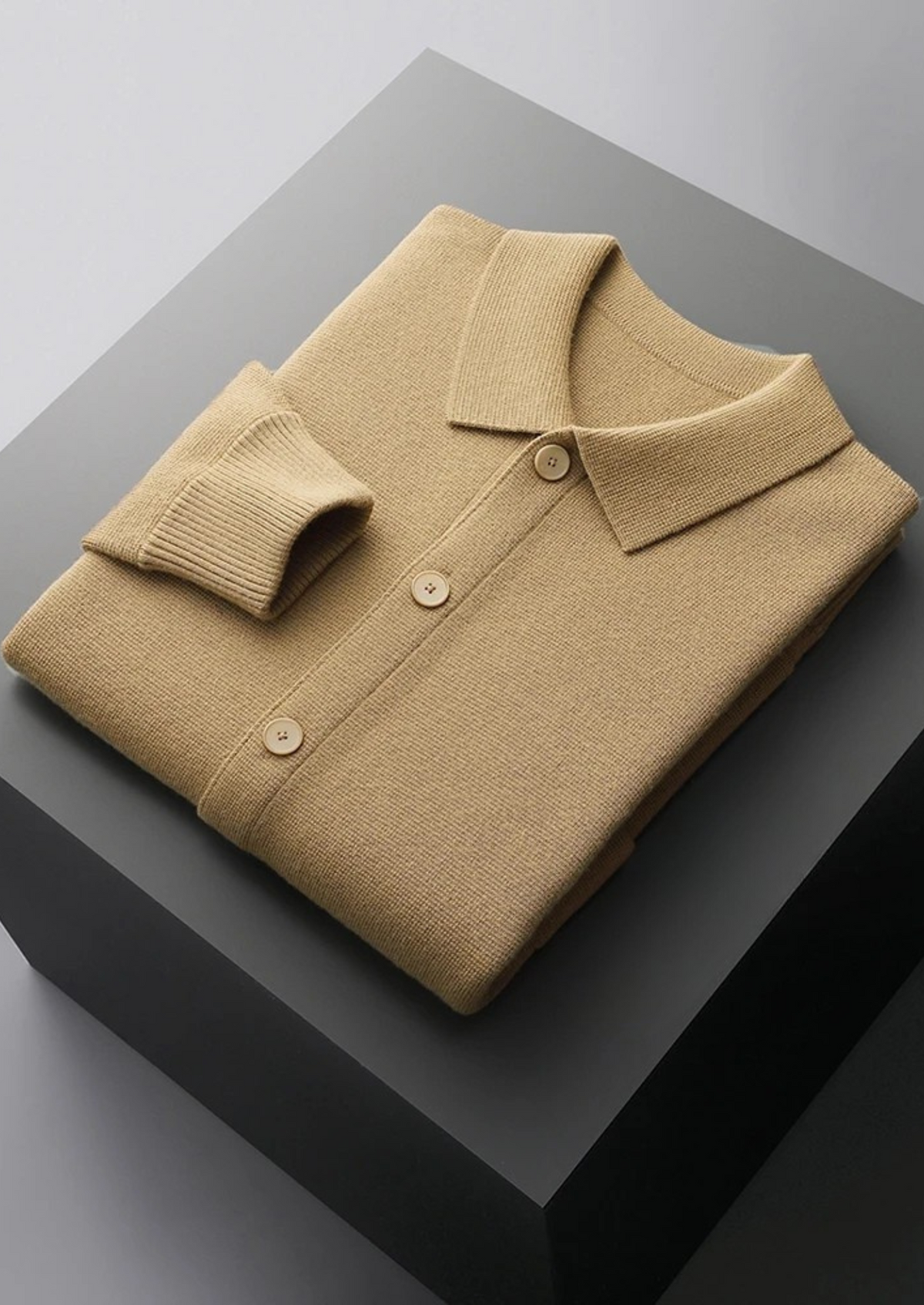 100% CASHMERE JACKET.