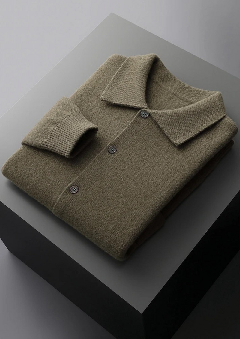 100% CASHMERE JACKET.