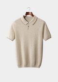 100% CASHMERE Classic Polo Shirt