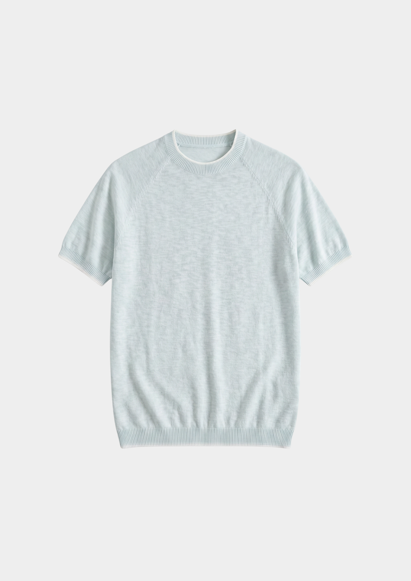 Capri Linen Contrast T-Shirt