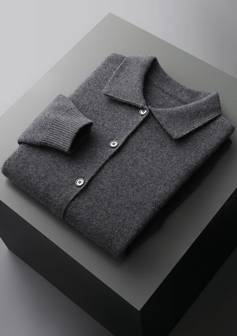 100% CASHMERE JACKET.